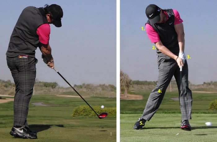 Golf swing tips